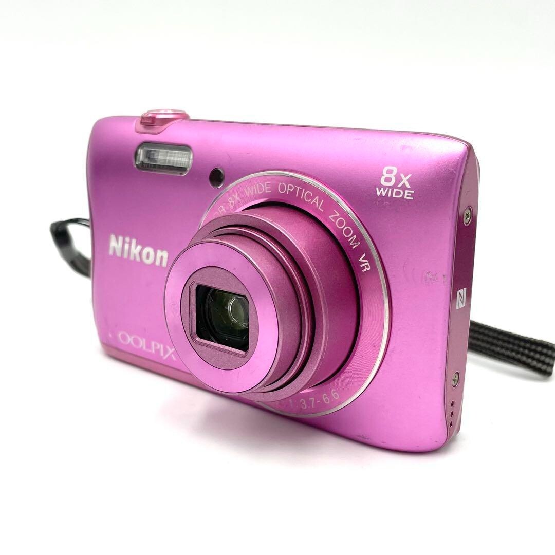 Nikon ニコン　COOLPIX S3700 ピンク 8倍ズーム　ニコン Amazon | Nikon デジタルカメラ COOLPIX S3700 ピンク 光学8倍