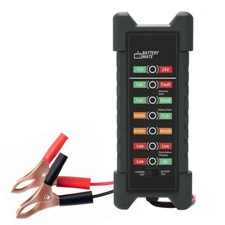 LED 12V Car Battery Tester Battery Voltage Charging Alernator State Test Tool