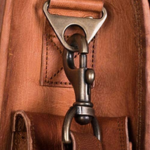 Zaino in pelle vintage borsa per laptop zaino da viaggio uomo vero uomo