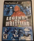 PS2  Legends of Wrestling  Game and Case TESTED