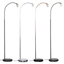 Floor Lamp Base Modern Curved Design Stem Large Living Room Light Lighting
