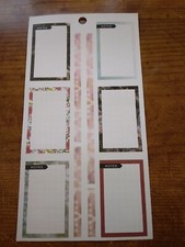 Happy Planner 6 boxes 4 edges stickers MAMBI 276544