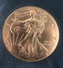 2016 American Silver Eagle 1 Ounce Coin US Dollar Mint Brilliant Uncirculated