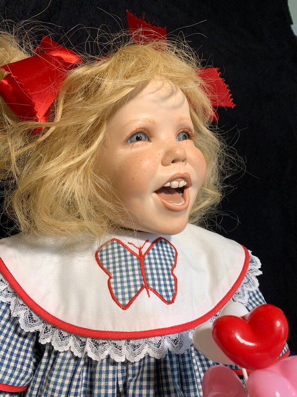 Vintage OOAK Proto Original Porcelain Doll **TRESA** by Artist Judith Turner