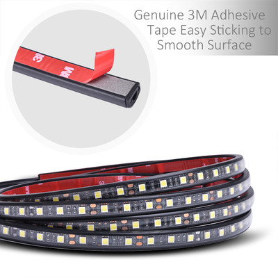 2Pcs 60 Inch Truck Bed Lights, Avenemark Waterproof 12V LED Light Strip with 180 White LEDs