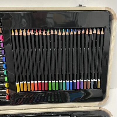 88pc Go Go Studio Mixed Media Art Set Mondo Llama Acrylic Paint