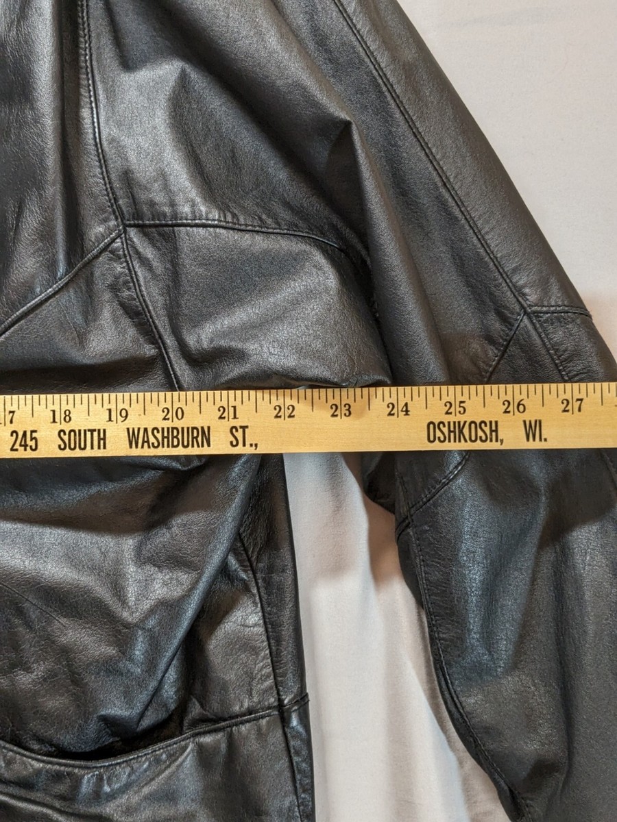 Maggie Lawrence Women's Long Leather Trench Coat Jacket