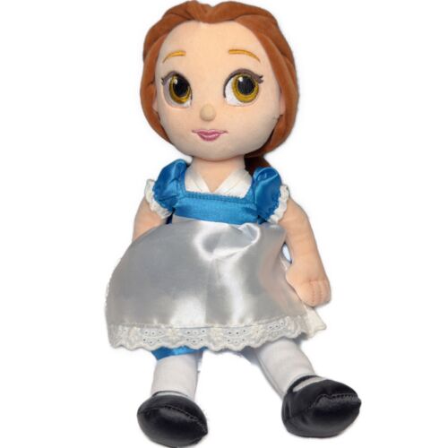Disney Store Exclusive Animators 12" Princess Belle Plush Toddler Toy Doll - Picture 1 of 14