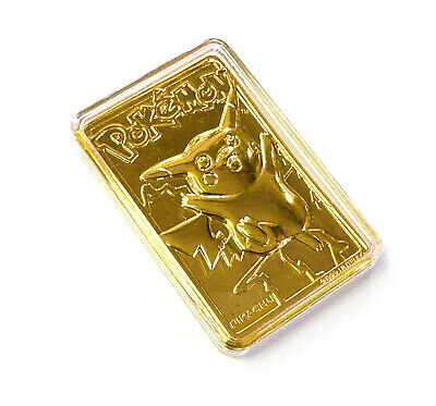 Pokémon 1999 23k Gold Plated Trading Card Burger King Promo Pokémon 1999 23k Gold Plated Trading Card Burger King Promo
