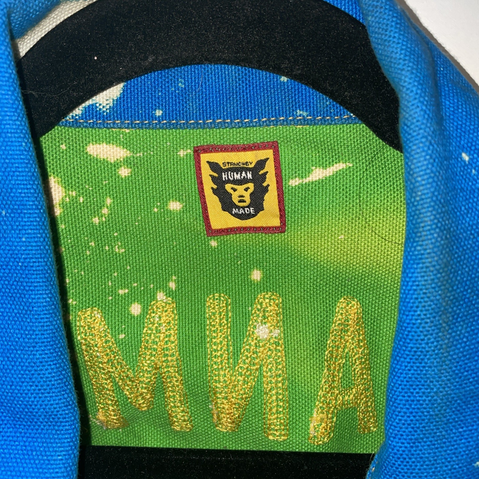 HUMAN MADE CRAZY PATCHWORK Embroidered DENIM JACK… - image 3