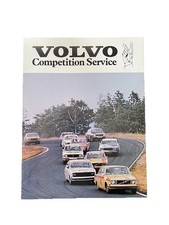 1977 Volvo Competition Service Brochure Featu...
