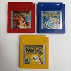 Gameboy Pokemon Red Yellow Blue Authentic With New Battery Tested Saves