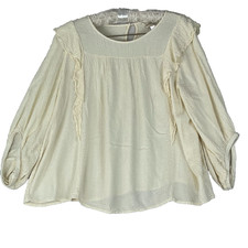 Universal Thread Blouse Top Womens XL Puff Lo...