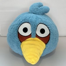 Angry Birds 8 Blue Jay Bird Plush Stuffed Animal Toy Commonwealth 2010 Jake Jim