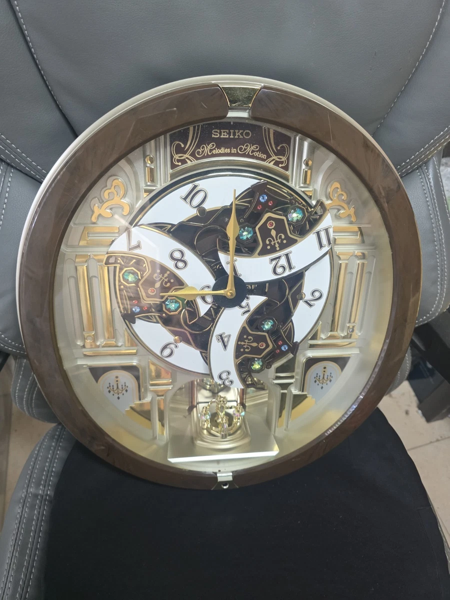 Seiko Wooden Wall Clocks with Moving Figurines for sale | eBay