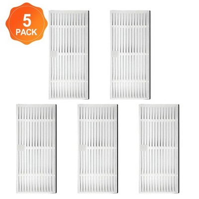 5 Stück Waschbarer Filter Kompatibel mit für RoboStar iQ400 Plus für TESLA