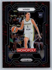 2024 Panini Prizm Monopoly WNBA #22 Sevgi Uzun Dallas Wings RC Rookie