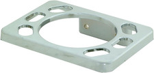 15206 Toothbrush and Cup Holder with Exposed Screw, Chrome