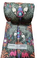 MBP Tie Necktie Men's Luxury Silk 56x4" Bright Neon Colors Animal Theme