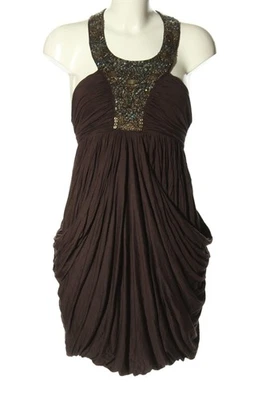 ALL SAINTS Robe ballon Dames Robe T EU 34 brun élégant - Photo 1/4