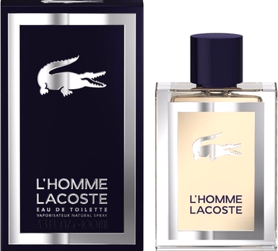 香水(ユニセックス) LACOSTE Eau de Toilette 100ml LACOSTE L'HOMME Eau De Toilette Spray FOR MEN 3.3 Oz / 100 ml