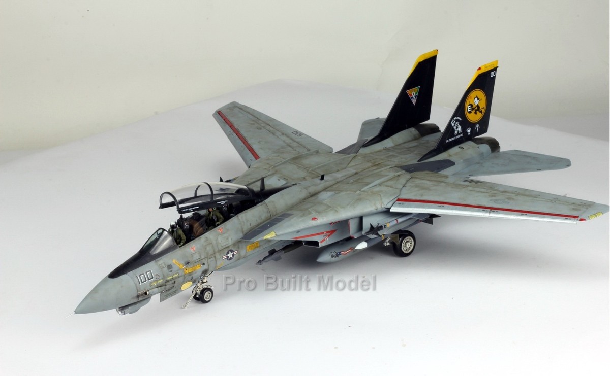 PreOrder 1/48 F-14D Tomcat VF-31 w/ Pilots ProBuilt GWH Model | eBay