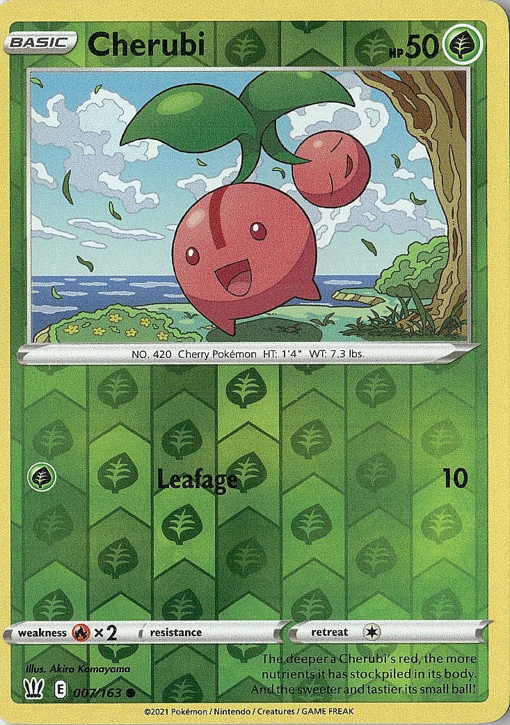 Cherubi 007/163 Pokemon EN - Near Mint