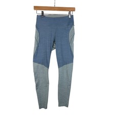 Outdoor Voices TechSweat 7/8 Two-tone Leggings size Small Blue