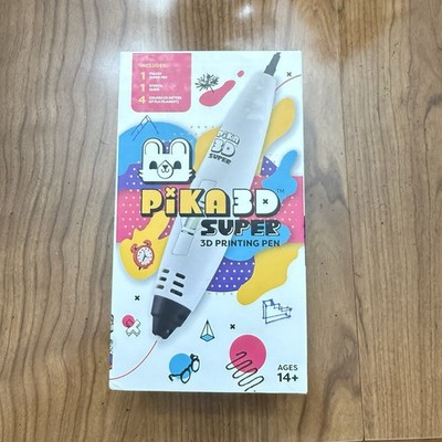 PIKA3D SUPER 3D PRINTING PEN - Includes 3D Pen,Colors of PLA Filament Refill