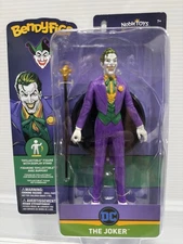 BendyFigs DC Comics The Joker Bendable Figure w/ Stand The Noble Toys Collection