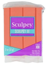 Sculpey III Oven-Bake Clay 2oz-Coral