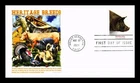 US COVER MULEFOOT HOG HERITAGE BREEDS FIRST DAY ISSUE PANDA CACHET