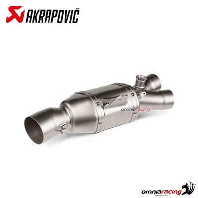 Link pipe Akrapovic Track day race steel Yamaha YZF R6 2008-2023 - Bild 1 von 4