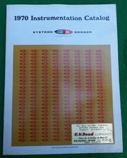 Systron Donner - Instrumentation Catalog 1970_[=T=]