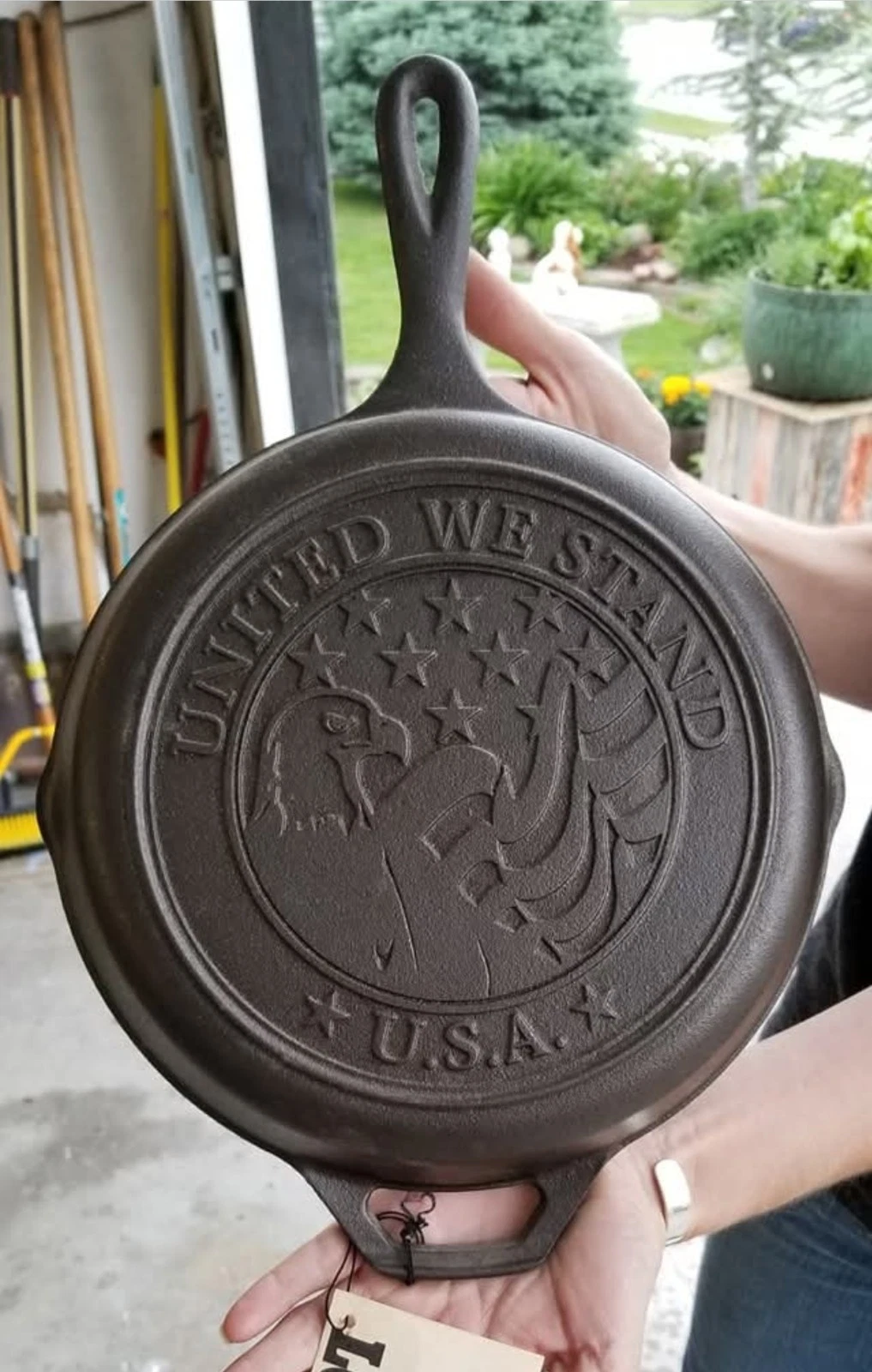 Lodge Cast Iron Skillet United We Stand