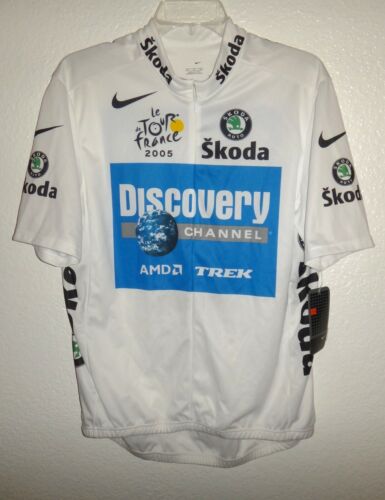 NWT MENS XL DEADSTOCK NIKE 2005 TOUR DE FRANCE CYCLING BIKE BIKING JERSEY ITALY - Picture 1 of 8