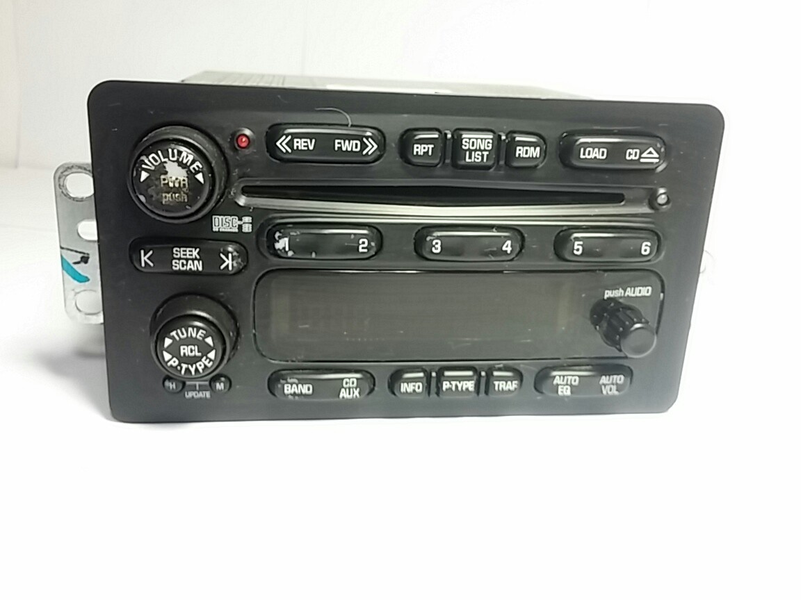 2005 OEM BUICK RENDEZVOUS ULTRA CD, AUX/RADIO PLAYER, P/N