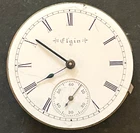 Antique 1898 Elgin Grade 109 Pocket Watch Movement Parts/Repair 0s 7j USA