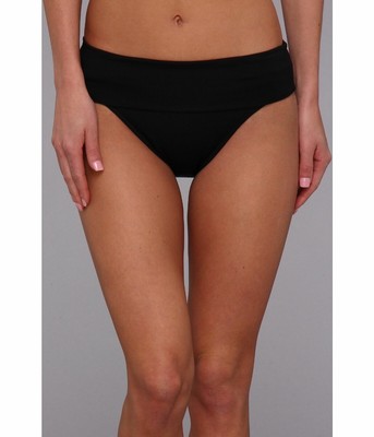 black roll top bikini bottoms