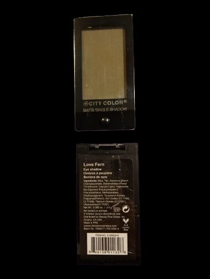 City Color Matte 36 Six Colors Single Eye Shadows Highly Pigmented (Sealed) - Image 3 of 4