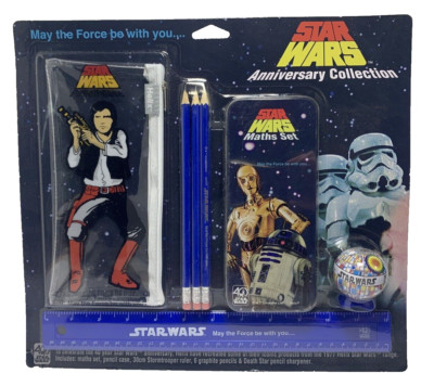 HELIX Star Wars Hans Solo 40th Anniversary Stationary Set Death Star NEU SEALED