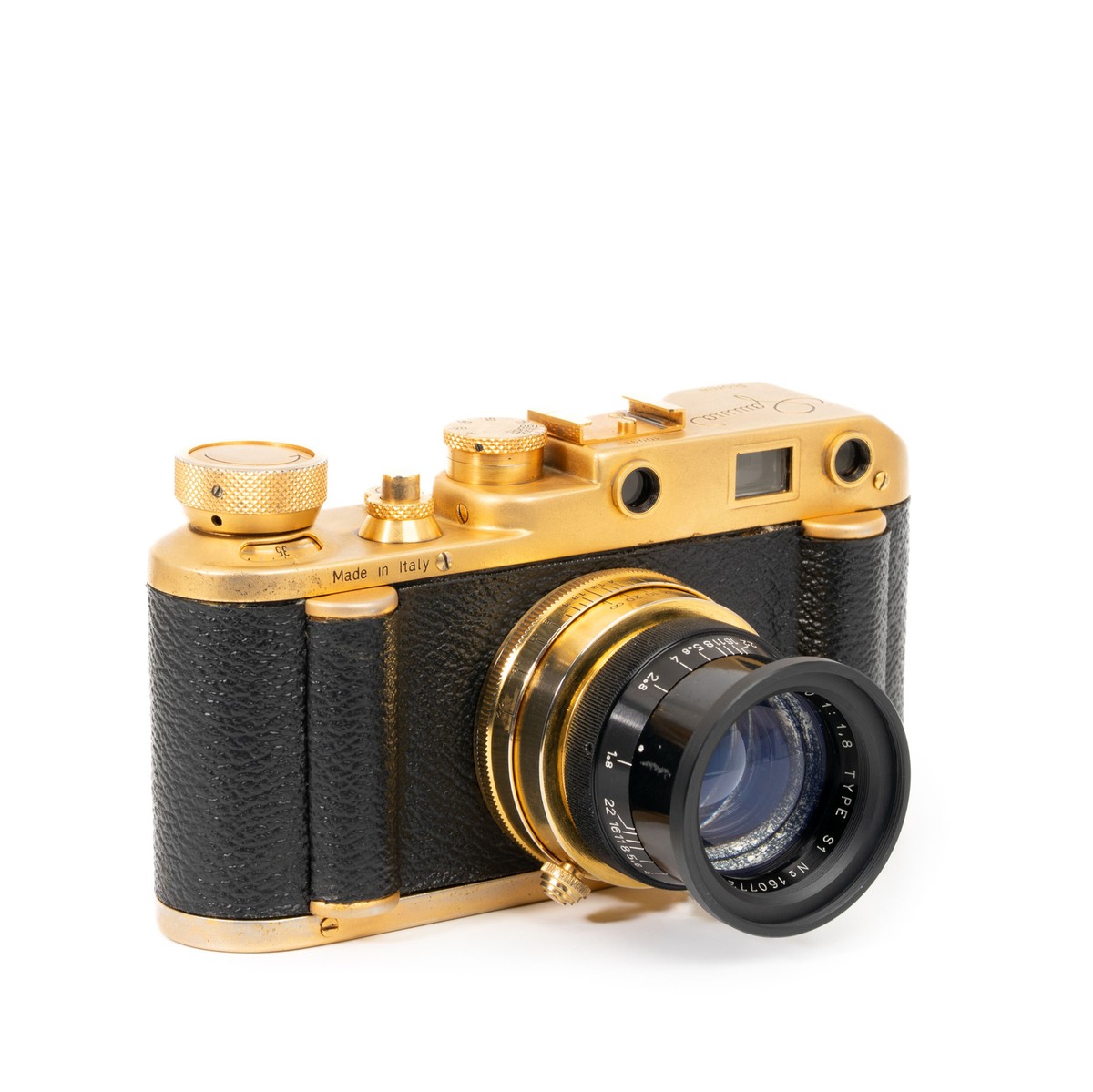 Leica Copy Gamma III Gold + P.Angenieux Paris 50mm f/1.8 Type S1