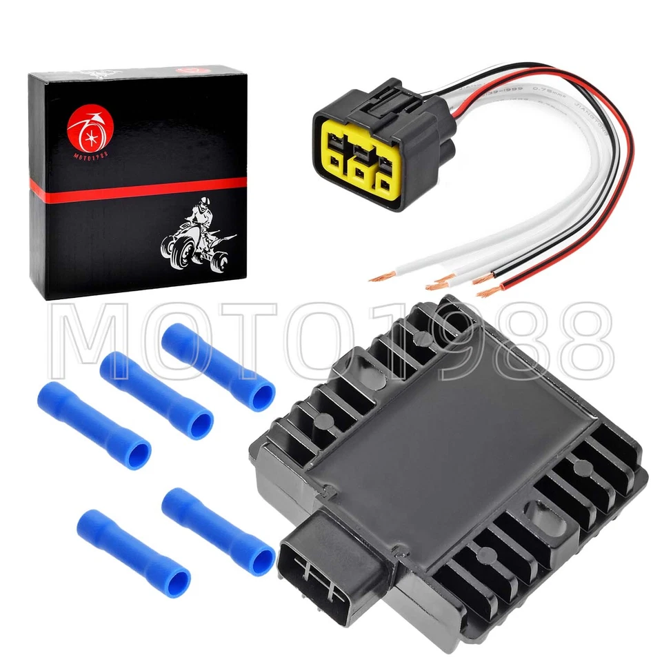 Kit de rectificador y enchufe para YAMAHA V-Star 650 1100 XVS650 XVS1100 clásico personalizado EE. UU. Foto 2 de 4