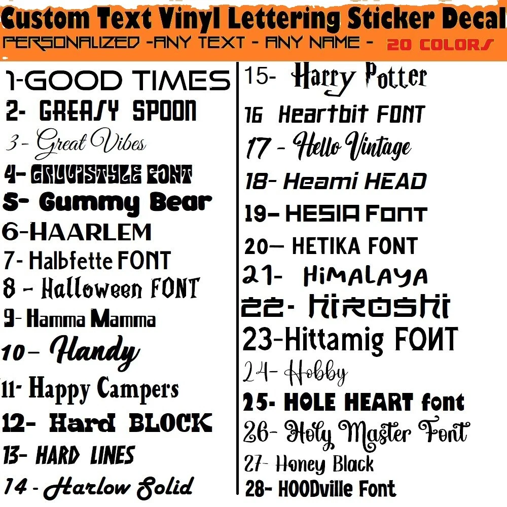 Vinyl Vehicles Décor Decals, Stickers & Vinyl Art