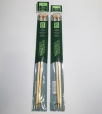 Lot of 2 Clover Takumi Bamboo Knitting Needles 14 In. No.11 8.0mm NEW