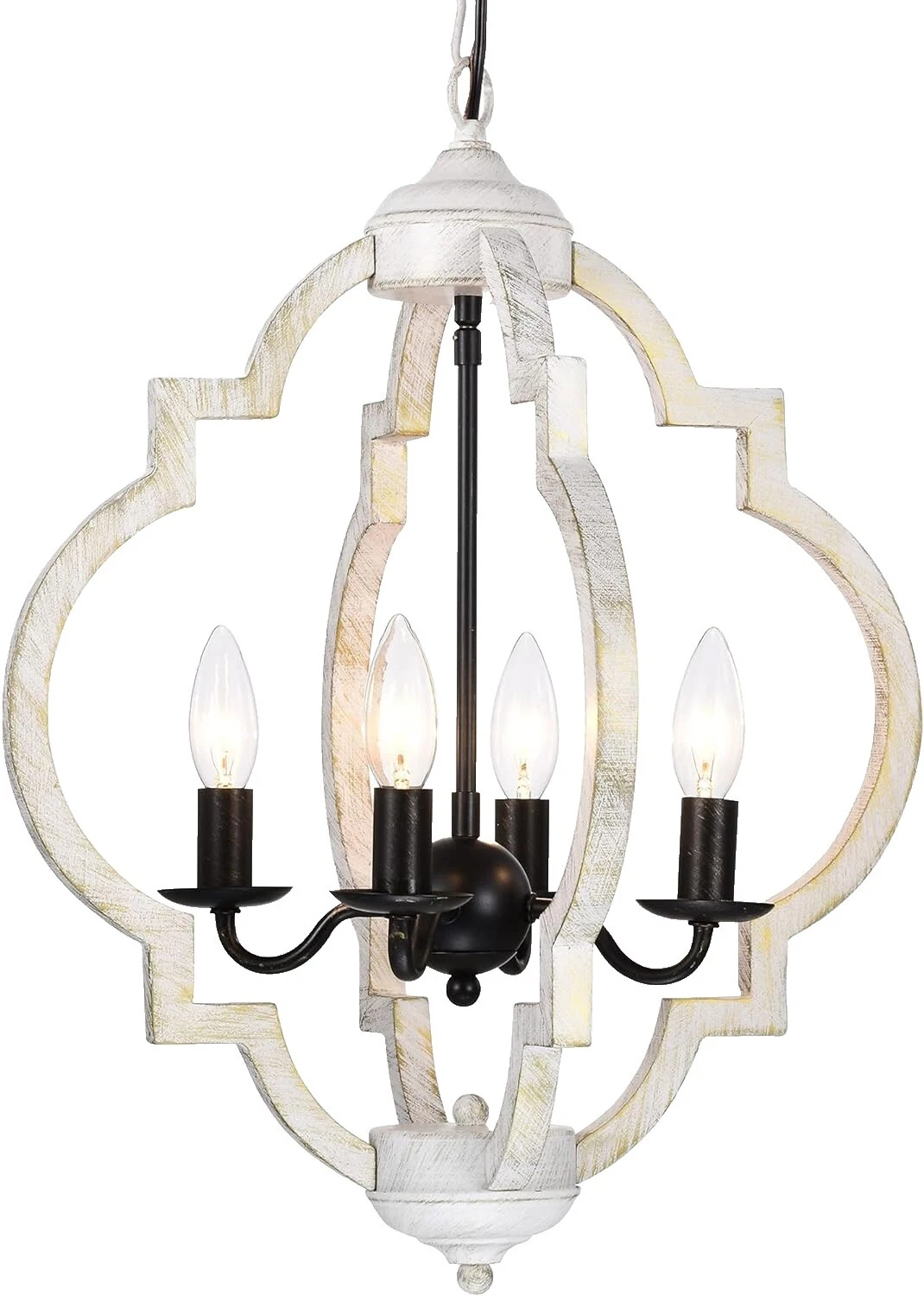 Candelabros moderno de madera