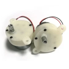 2 Pcs 3-9V Small DC Gearmotor Micro Low Slow speed Gear Motor Gearbox Mini