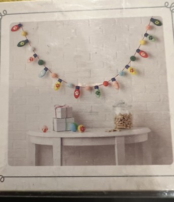 2023 TARGET WONDERSHOP CHRISTMAS 6' PAW PRINT FABRIC STRING LIGHT