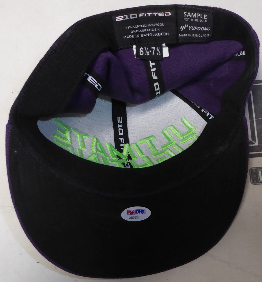 Rowdy Bec Rawlings Signed Personally Worn Used TUF 20 UFC Hat PSA/DNA COA Auto'd - Image 3 of 4