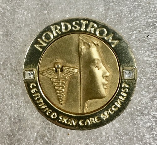old NORDSTROM - Certified Skin Care Specialist - PIN - 1-1/4” diam. - Picture 2 of 5